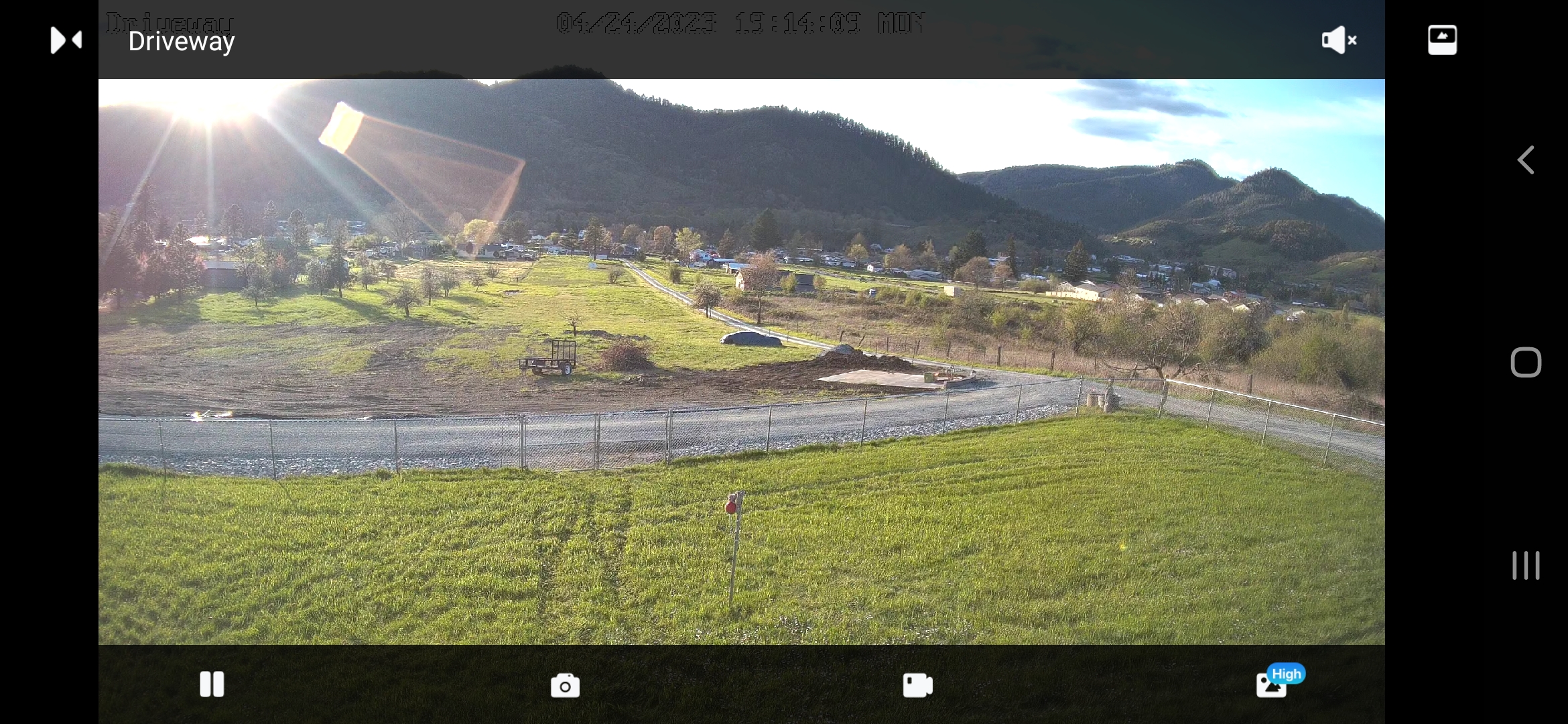 Before - Site View